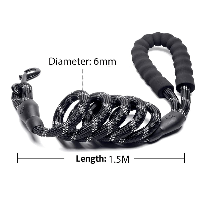 Strong Reflective Leash For Big Small Medium Dog Leash