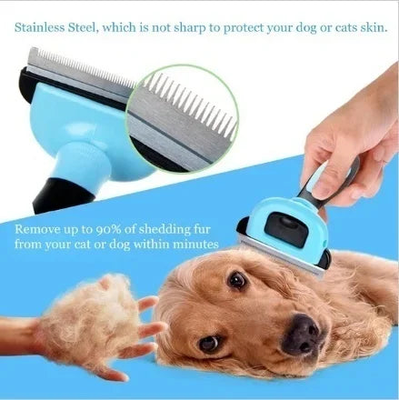 Fur-Fection 2-in-1 Grooming Brush