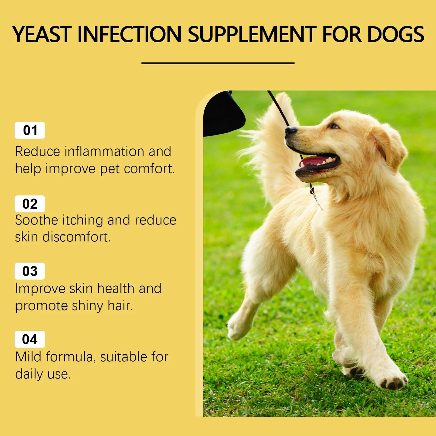 YEGBONG 60ml Herbal Anti Inflammatory Pet Supplement Liquid Drops