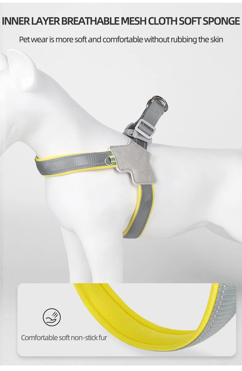 Reflective Pet Dog Harness For Small Medium Dogs