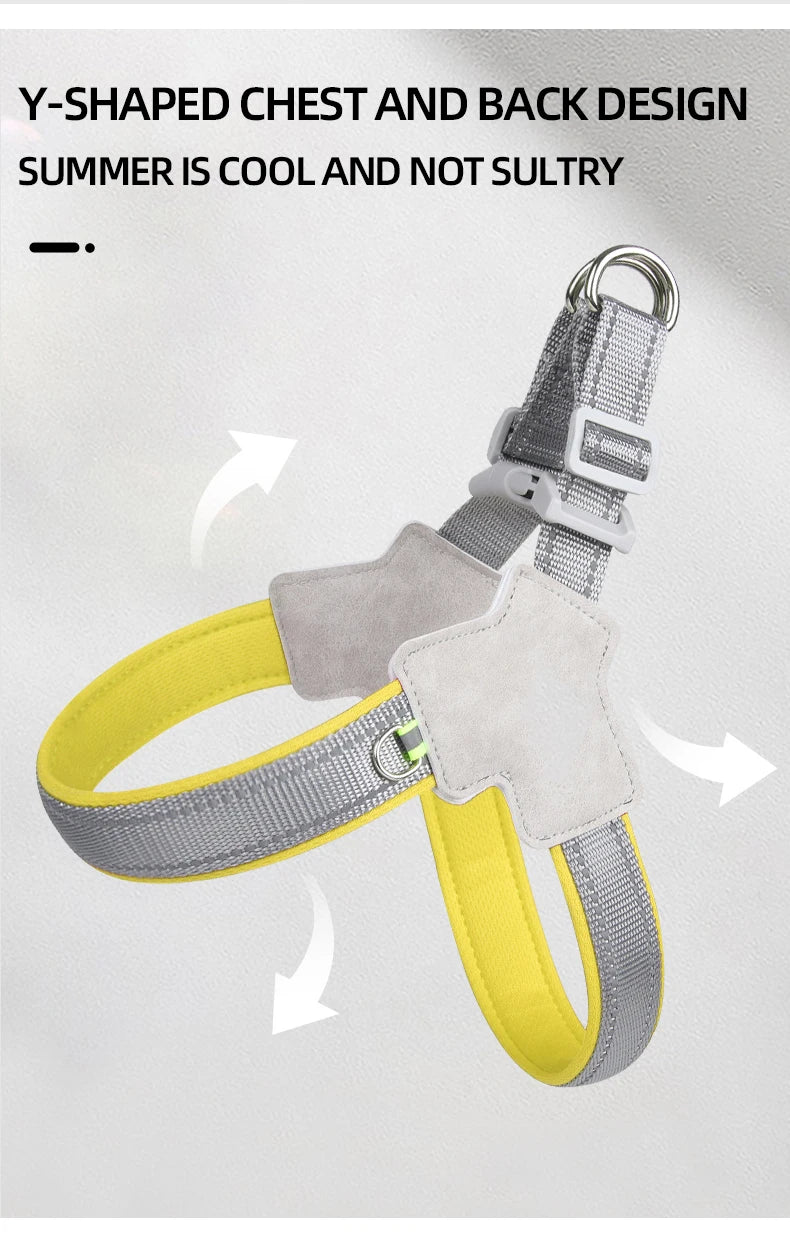 Reflective Pet Dog Harness For Small Medium Dogs