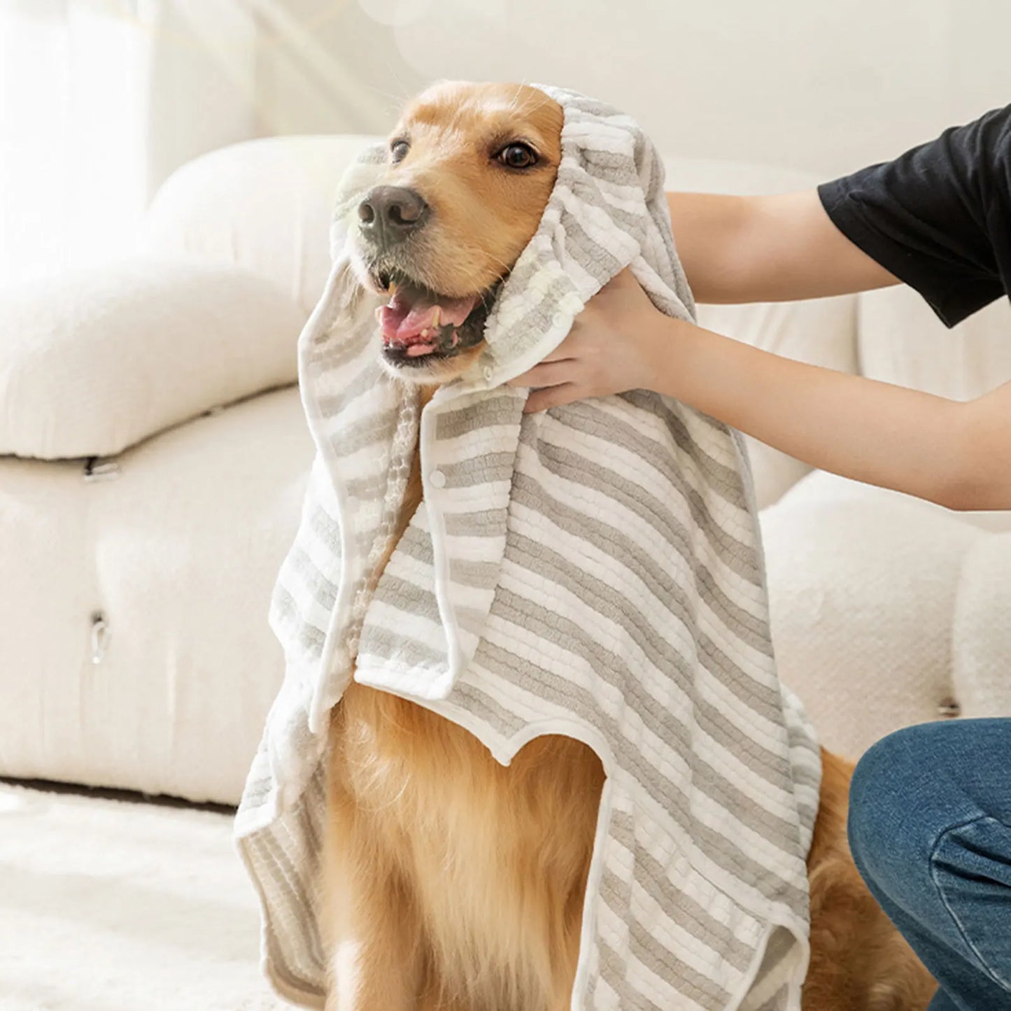 Quick-Dry Doggy Robe
