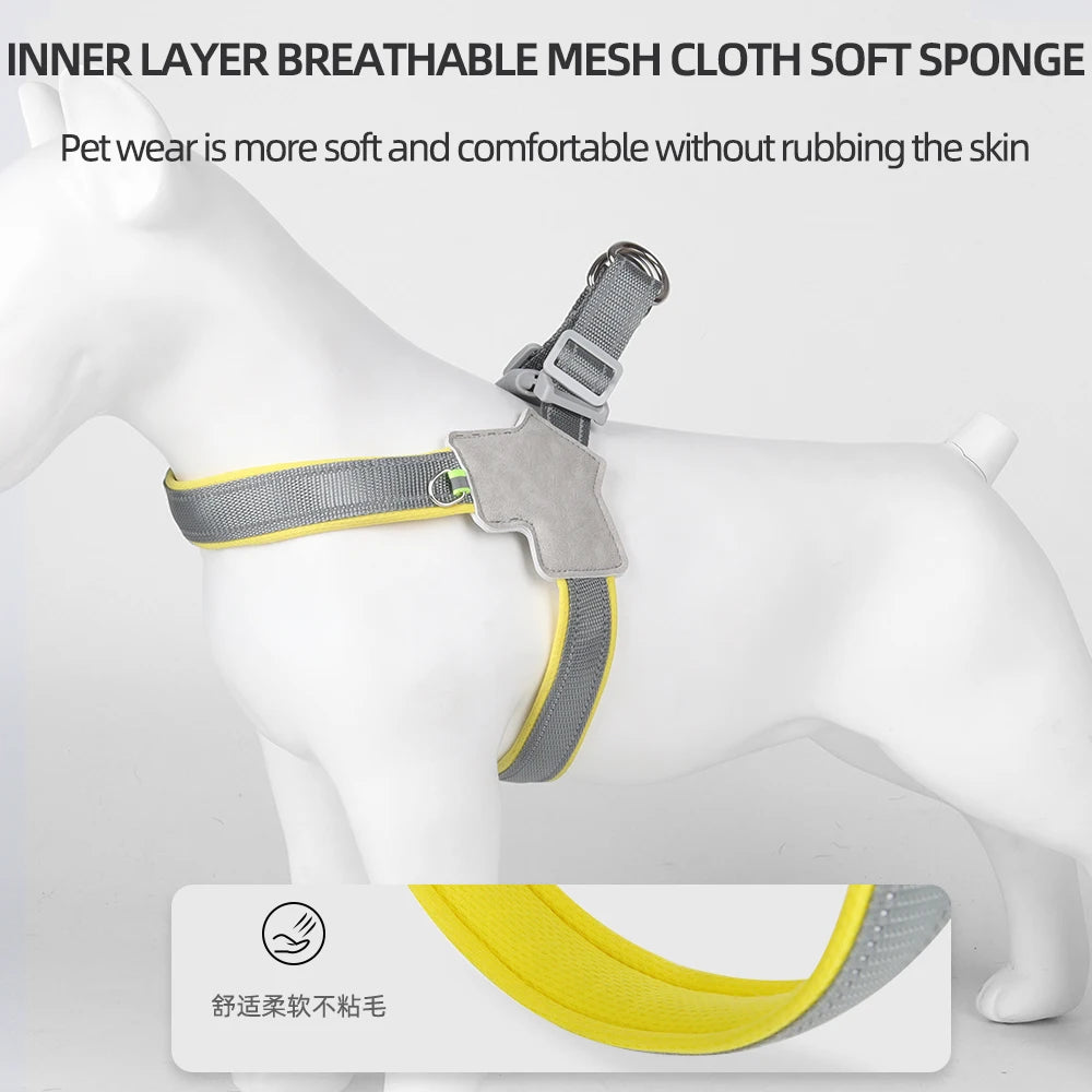 Reflective Pet Dog Harness For Small Medium Dogs