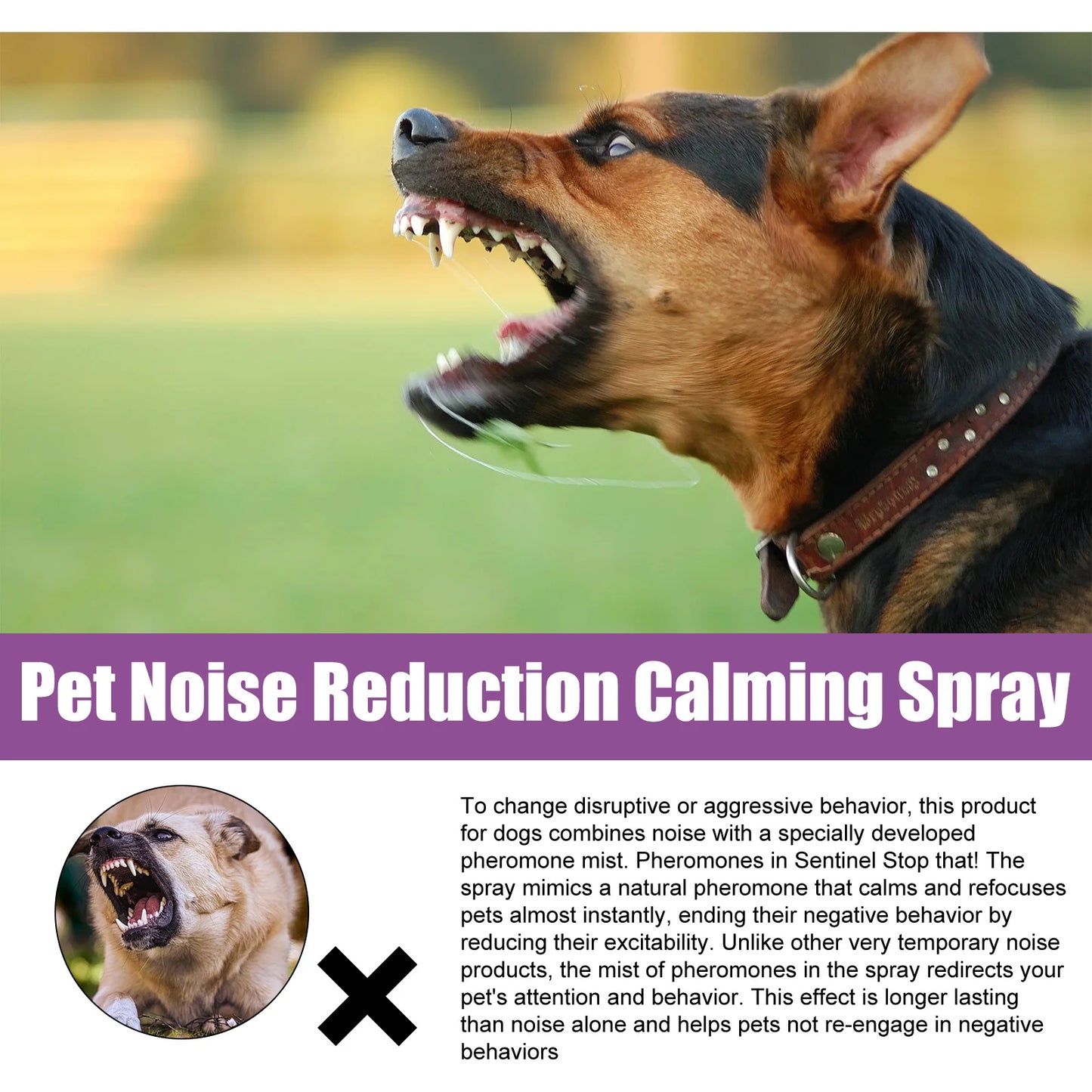 Pet Anxiety Relief Spray - 2 Pack (50ml)