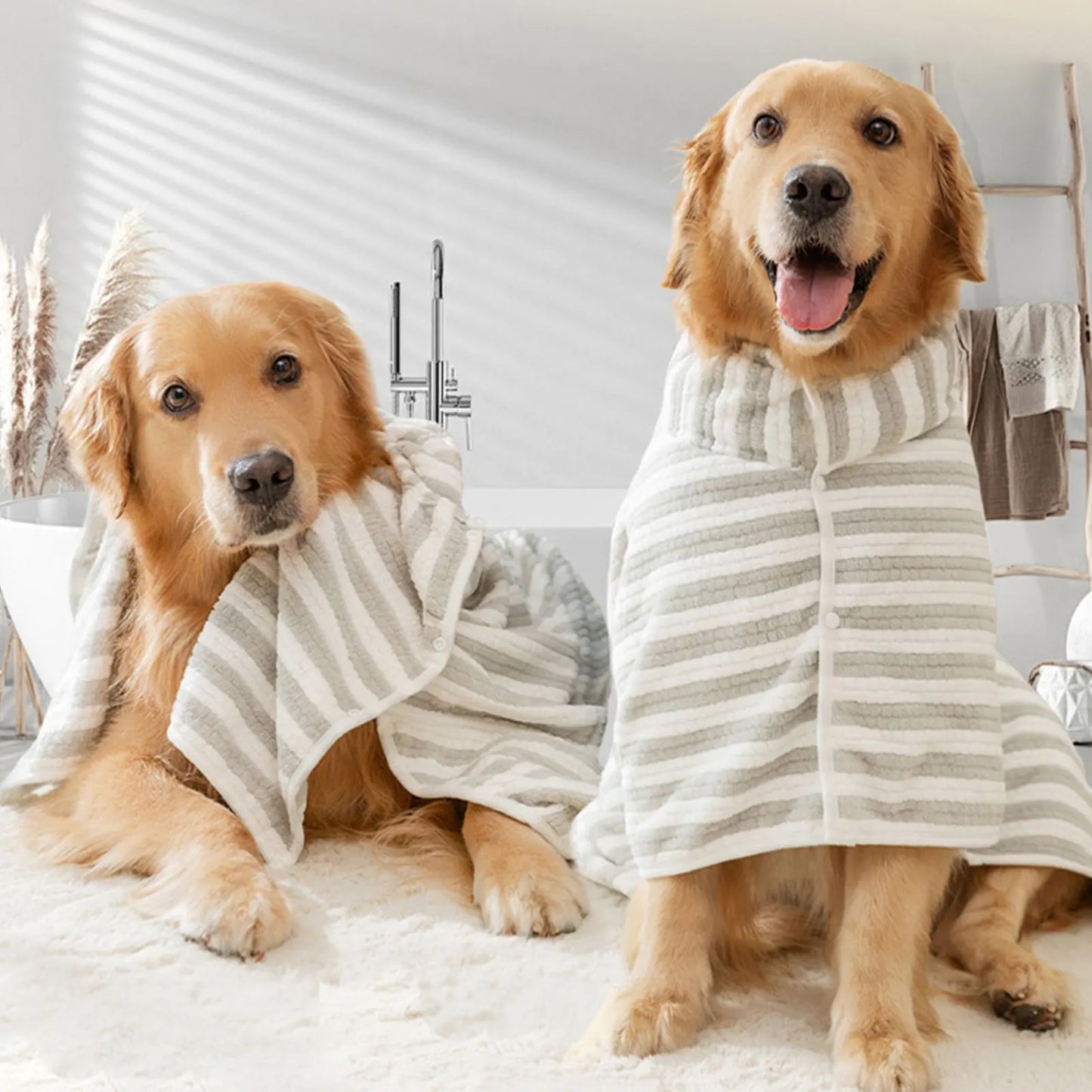 Quick-Dry Doggy Robe