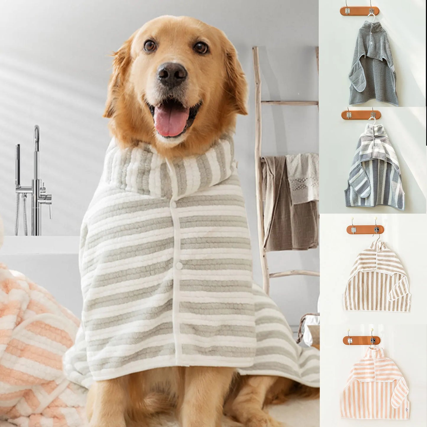 Quick-Dry Doggy Robe