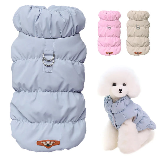 Padded Winter Dog Coat - Small to Medium Dogs